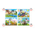 Puzzle 4w1 8,12,15,20 detalių Motinos ir Kūdikiai