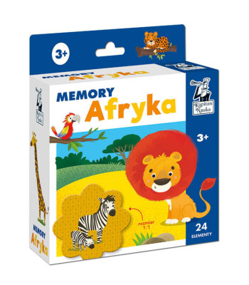 Kapitan Nauka atminties žaidimas Memory Afrika