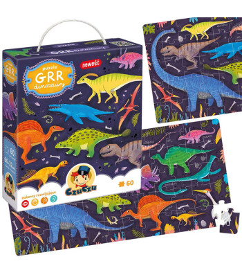 CzuCzu Dėlionė Grr Dinozaurai 60 elementų