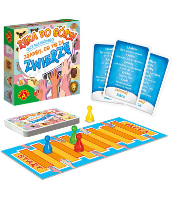 Alexander viktorinos stalo žaidimas „Ranką aukštyn! Atspėk, kas tai per gyvūnas“