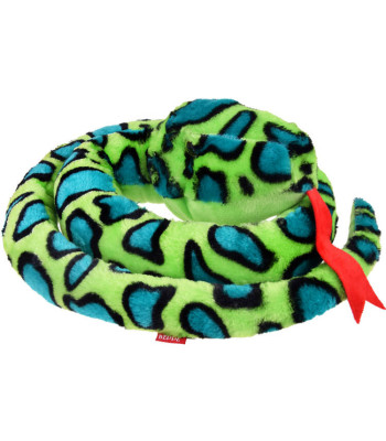 Didelė Pliušinė Žaislinė Gyvatė Žalia Boa 160cm