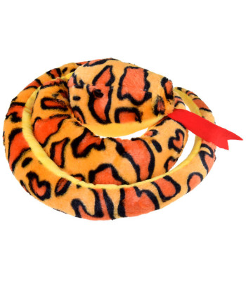 Didelė Pliušinė Žaislinė Gyvatė Geltonasis Boa 160cm