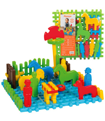 Marioinex Konstruktoriaus Kaladėlės Mini Ferma Wafliai ZA4889