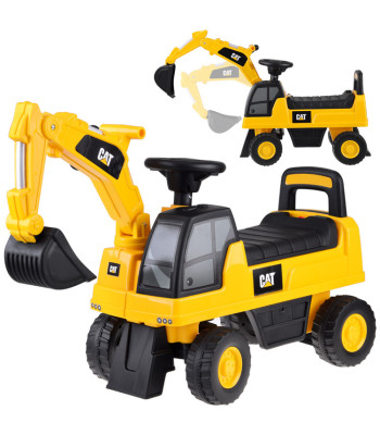 Koparka Vaikams CAT su Judama Kaušu ir Klasikiniu Dizainu