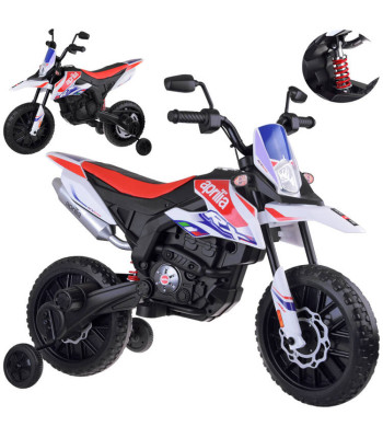 Vaikiškas elektrinis motociklas Aprilia RX125