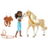 Mattel Spirit Mustang Lėlė Pru ir Žirgas Chica