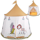 Indiška tipi palapinė vaikams, apvali, ZA4940