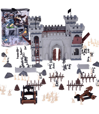 Figūrėlės kareiviai su priedais - riteriai piratai 302 dalys