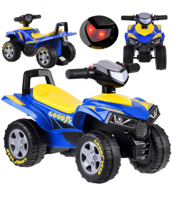 Quad Goodyear vaikų transporto priemonė su garsais ir šviesomis