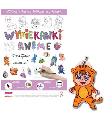 Kūrybinis užsiėmimas su termokurčiamoji folija Anime