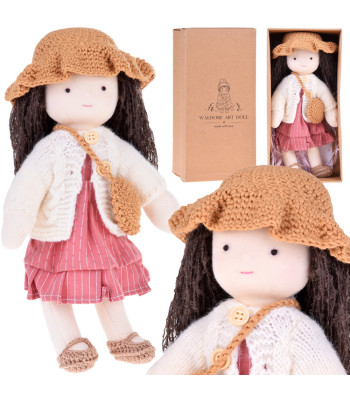 Bežinė Žavinga Minkšta Lėlė - Minimalistinė Mimika Emocijų Mokymuisi