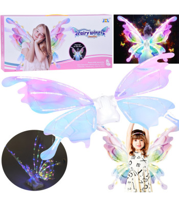 Pasakų Sparnai su LED Apšvietimu