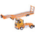 Tir su Priekaba, Ekskavatoriumi ir Buldozeriu Rinkinys su Garsu Mažajam Statybininkui ZA5008
