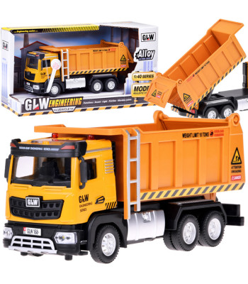 Statybinis Sunkvežimis Savivartis su Garsu ir Šviesa