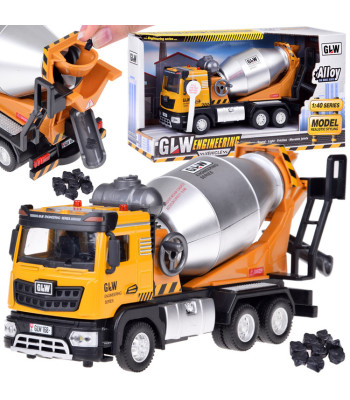 Žaislinė betono mašina su šviesomis ir garsais