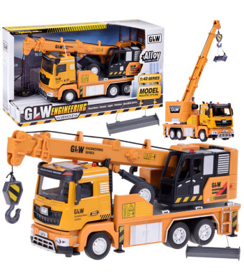 Žaislinis kranas su garso ir šviesos efektais ZA5011