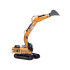 Statybinė transporto priemonė Ekskavatorius su garsais ir šviesomis ZA5012
