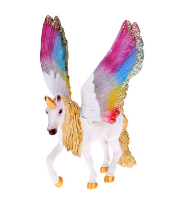 Bajkų figūrėlė vienaragis Pegasas su sparnais