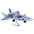 Karinio lėktuvo J-20 kaladėlių rinkinys, modelis 1:100