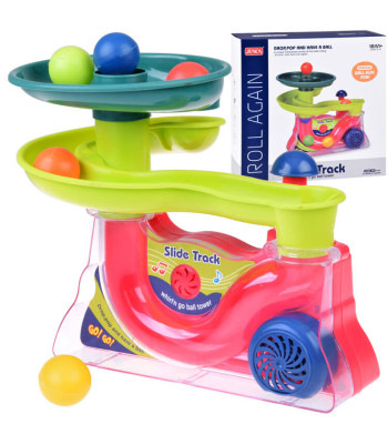 Rutuliukų trasa su muzika ir judančiais kamuoliukais ZA5028