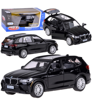 Kolekcinis BMW X5M modelis - metalinis automobilis su šviesa ir garsu