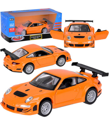 Metalinio modelio automobilis Porsche 911 GT3 RSR 1:32 su šviesa ir garsu