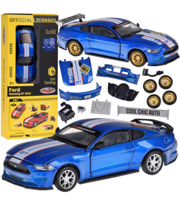 Metalinis automobilių rinkinys Tuning Ford Mustang GT 1:42