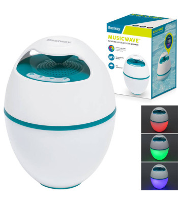 Bestway plūduriuojantis garsiakalbis MusicWave™ su Bluetooth ir LED šviesa 58700