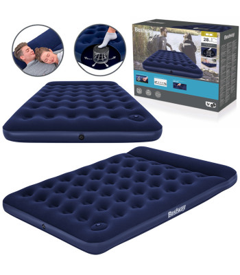 Bestway pripučiamas čiužinys Air Mattress Queen su integruota pompa 203x152 67226