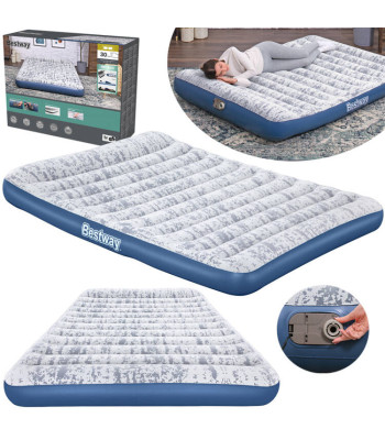 Bestway dvivietis velveto čiužinys Queen 203 x 152 x 30 cm