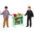 Mattel didelis lėlių rinkinys - Harry Potter ir Ron Weasley traukinyje į Hogvartsą