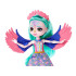 Enchantimals Lėlė Filia Finch ir draugiška papūgų šeimynėlė