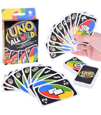 UNO ALL WILD! Kortų žaidimas