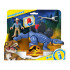 Jurassic World Imaginext figūrėlių rinkinys Stegozauras + Dr. Grant