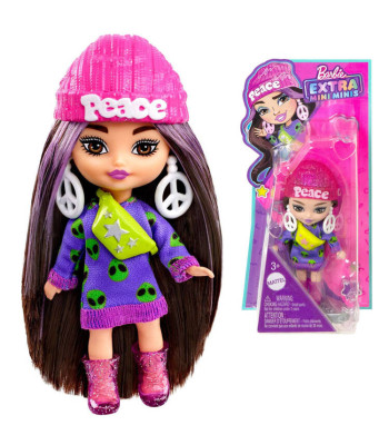 Barbie Extra Mini Minis lėlė su aksesuarais HLN46 ZA5105