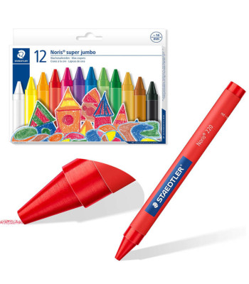 Staedtler Storos Vaško Kreidelės Jumbo 12 Spalvų AP0010