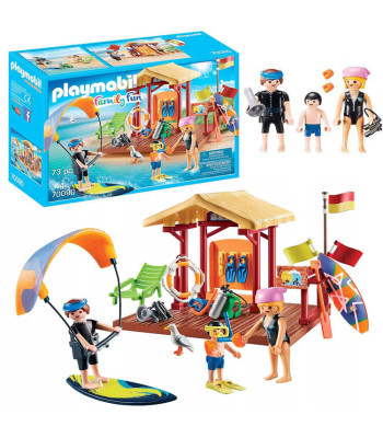 Playmobil kūrybiniai kaladėlės - vandens sporto mokykla