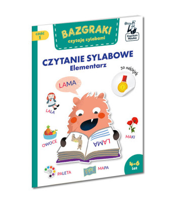 Bazgraki skaito skiemenimis - Elementorius 4-6 metų 1 dalis