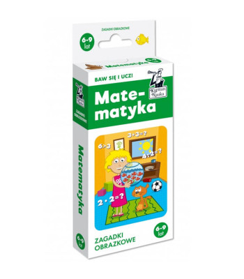 Kapitan Nauka Zagadki Obrazkowe - Matematika Užduotys 6-9 Metų