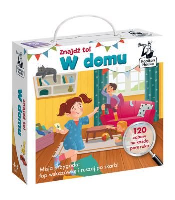 Kapitanas Nauka Šeimos Žaidimas Rask Tai! Namie 120 Užduočių