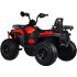 Didelis elektrinis keturatis vaikams 4x4 su manetiniu akceleratoriumi ir amortizatoriais PA0315