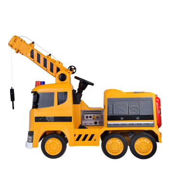 Žaislinis automobilis su kranu