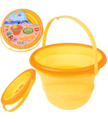 Silikoninis sulankstomas vaisių kibiras