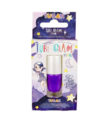 Tuban Tubi Glam vaikiškas nagų lakas violetinis perlamutrinis 5ml