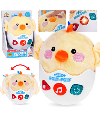 Muzikos dėžutė Viščiukas su 12 lopšinių garsais ir šviesomis ZA5196