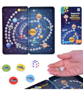 Magnetinė Kosminės Misijos Kelioninė Žaidimas