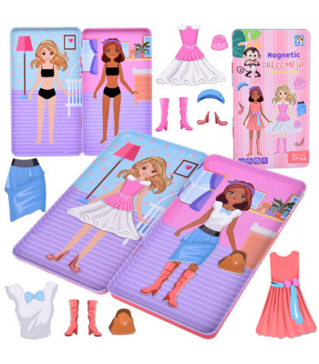 Magnetinė dėlionė: Aprenk Lėlę