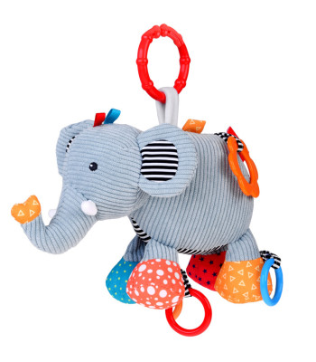 Mielas Drambliukas Pakabukas vežimėliui + barškutis kūdikiui ZA5212