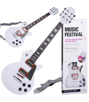 Gitara Elektrinė su Diržu Muzikinis Žaislas Vaikams IN0170