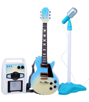Elektrinė Gitara su Mikrofonu ir Stiprintuvu Vaikams Karaoke IN0171